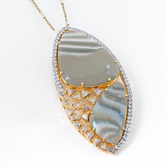 Flint Stone Pendant